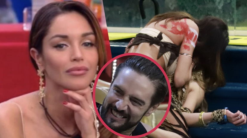 Delia ammette: “Il bacio con Soleil mi è piaciuto” Alex Belli provoca la moglie preview
