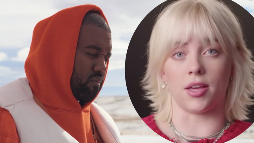 Kanye West ricatta Billie Eilish, lei risponde: “Non l’ho mai fatto!” preview