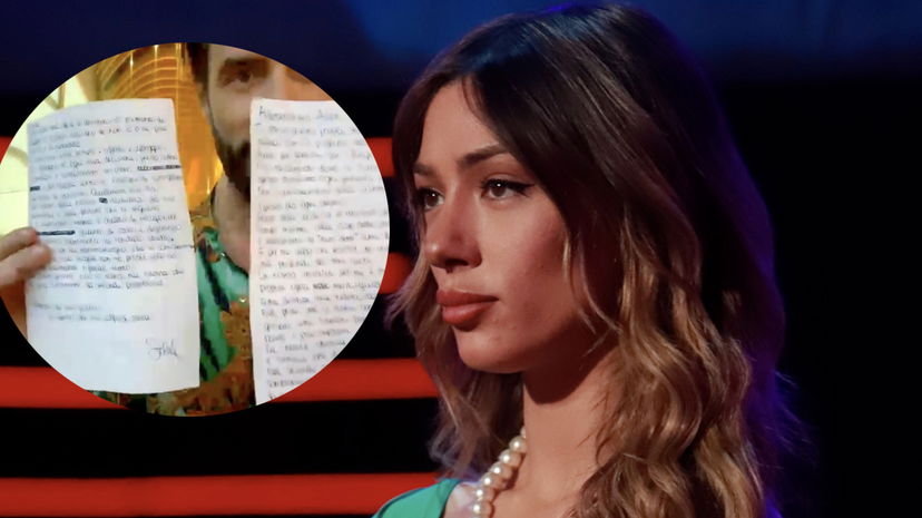 Soleil, Alex mostra la lettera ricevuta: “In tv l’hanno tagliata. Nella parte finale parla del nostro amore” preview