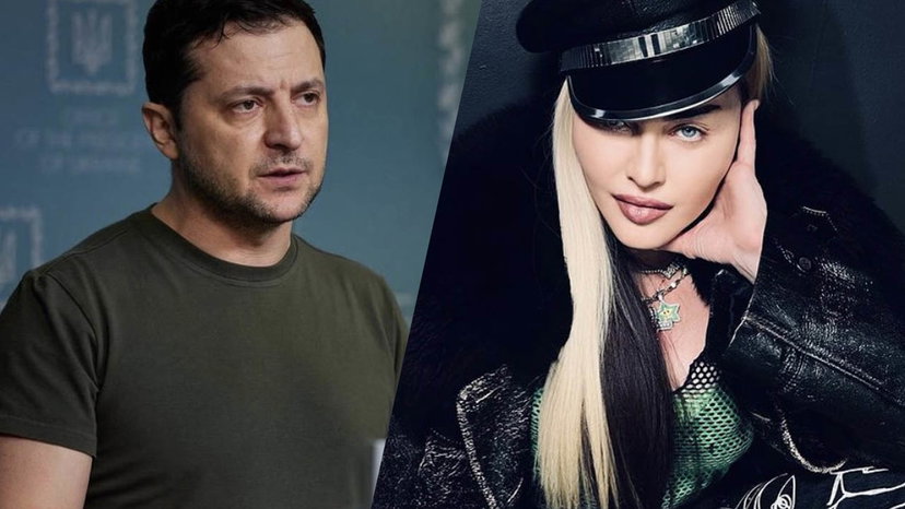 Il Presidente dell’Ucraina ha iniziato a seguire Madonna su Instagram preview