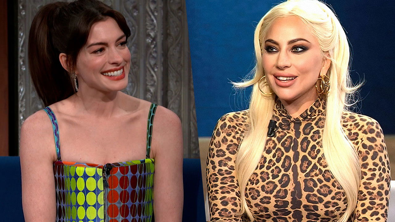 Anne Hathaway Lady Gaga