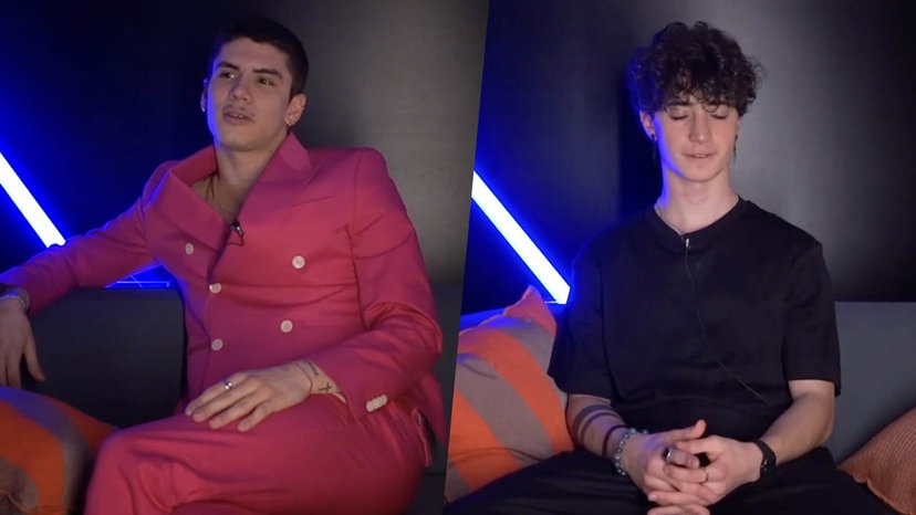 Calma e Christian di Amici: le loro reazioni dopo essere stati eliminati preview