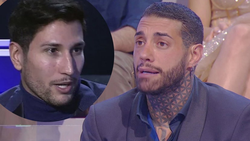 Francesco Chiofalo: lite con Gianmarco Onestini, che scoppia a piangere preview