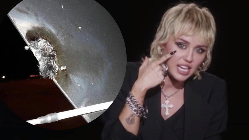 Miley Cyrus, il suo aereo colpito da un fulmine: “Abbiamo rischiato di morire” – i video preview