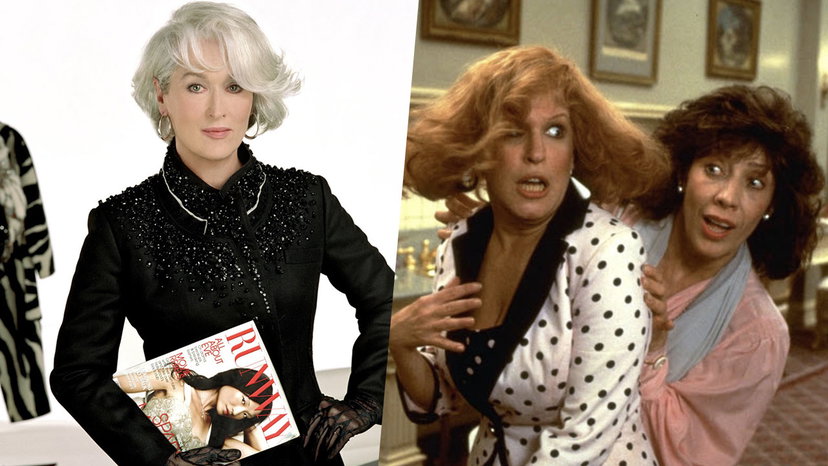 Miranda Priestly (2006) e Sadie Shelton (1988): le loro entrate in ufficio in un video a confronto preview