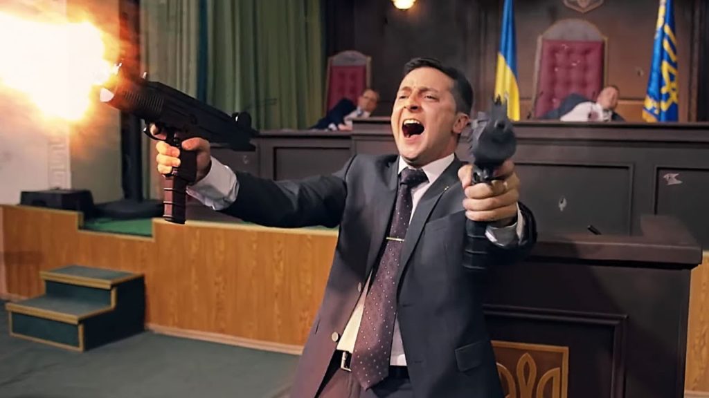 Una scena di Servant Of The People