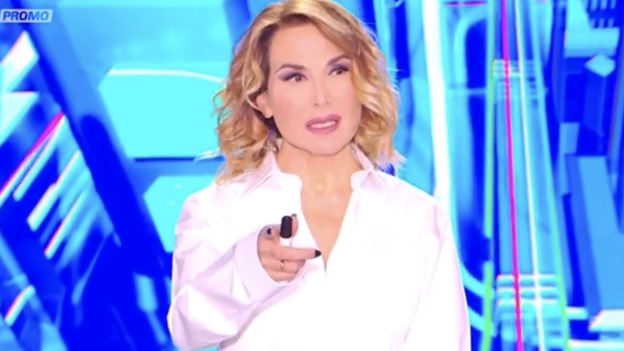 Barbara d'Urso promo di Pomeriggio 5