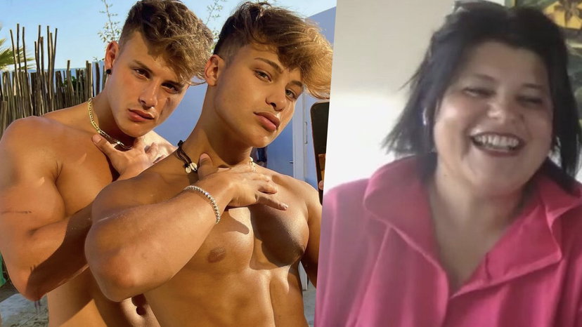 Manuel Dosio e sua madre commentano Denis sotto le coperte con una pupa preview