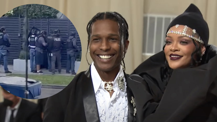 Rihanna, il compagno ASAP Rocky è stato arrestato per una sparatoria: perquisizione nella villa preview
