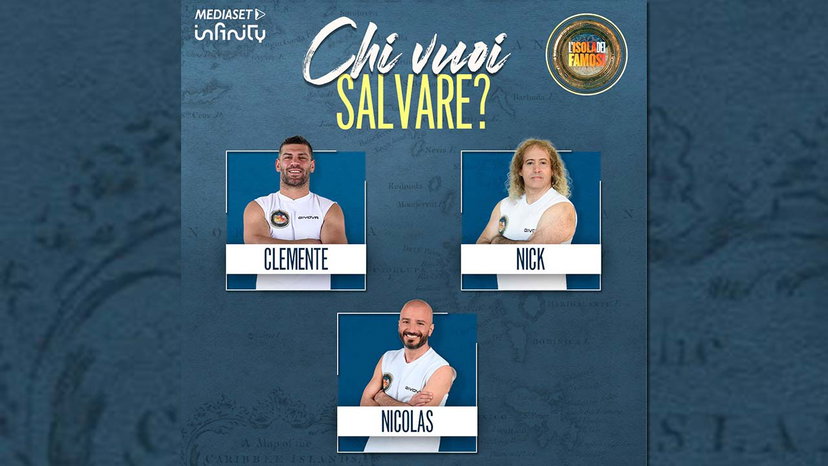 Clemente, Nick, Nicolas: chi sarà eliminato? I sondaggi preview