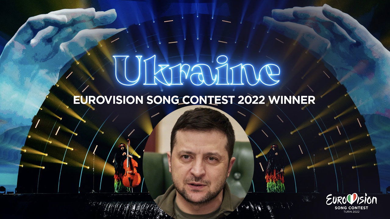 Governo ucraino e Zelensky commentano vittoria Eurovision