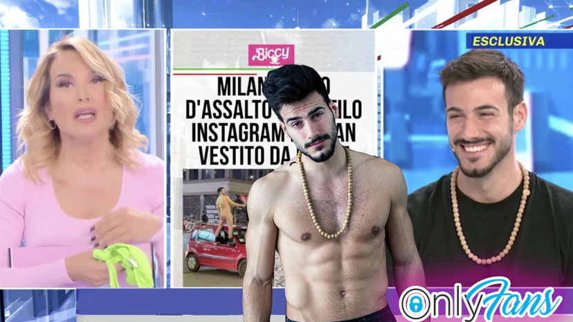 Lorenzo Francesconi, il Borat rossonero da Barbara d’Urso svela se sbarcherà su onlyFans preview