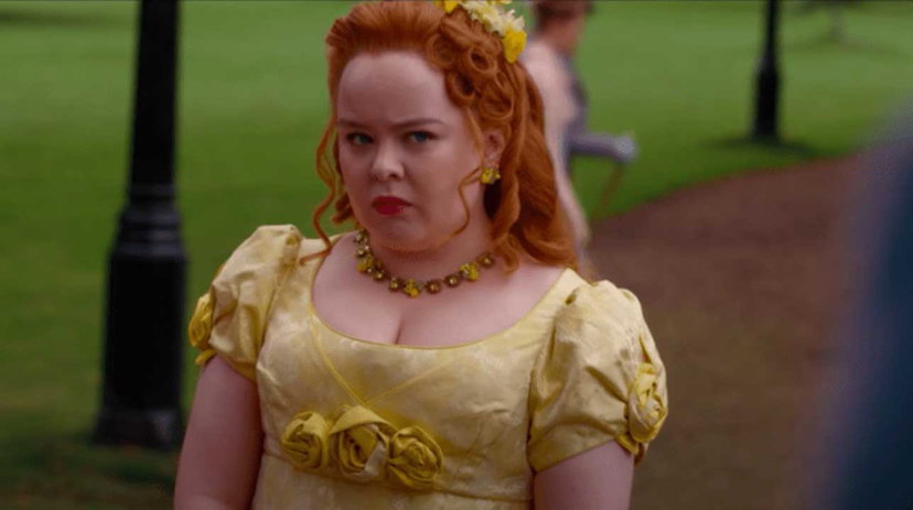 Penelope Featherington, l’attrice Nicola Coughlan preoccupata per le scene della terza stagione di Bridgerton preview