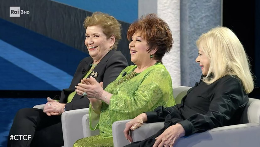 Mara Maionchi, Orietta Berti e Sandra Milo ospiti da Fabio Fazio presentano il loro reality preview