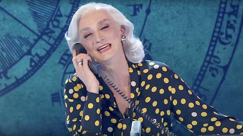 Drusilla Foer porta in tv la telefonata con Ornella e vola verso la riconferma su Rai2 preview