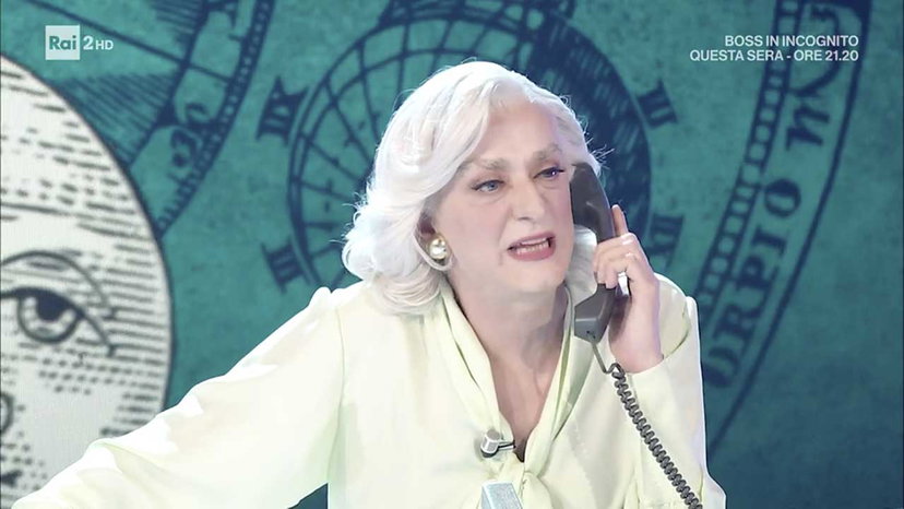 Drusilla Foer ospita Il Volo e crea un angolo di metatelevisione: “Maleducati, arroganti, andatevene!” preview