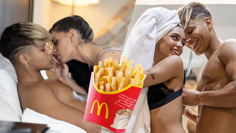 Emy Buono, la fidanzata di Denis Dosio reagisce al video delle patatine del McDonald preview