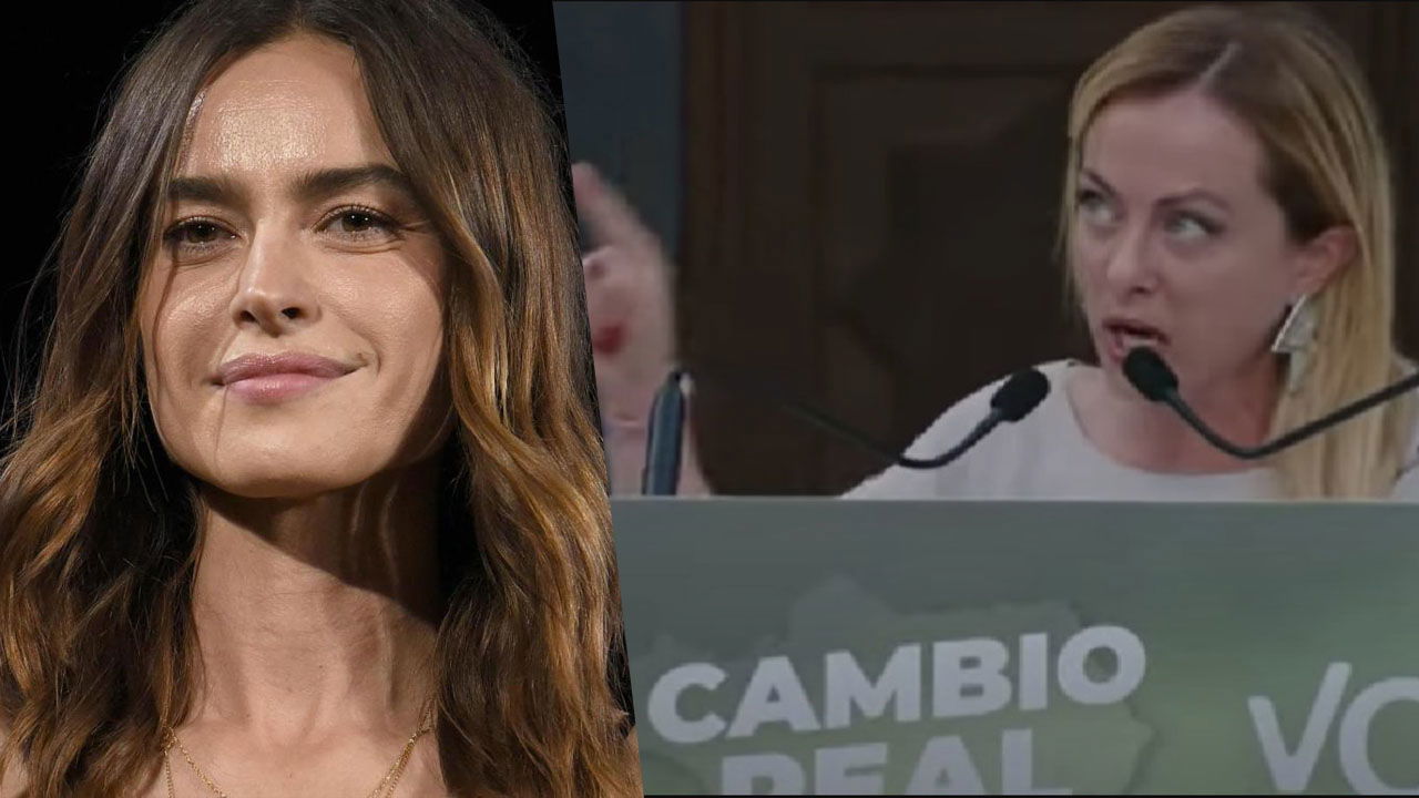 Kasia Smutniak contro Giorgia Meloni a Vox
