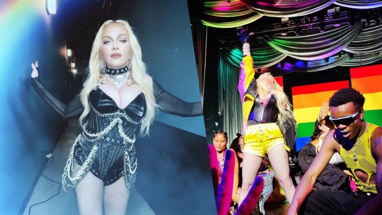 Madonna si esibisce con le sue hit al Pride di New York