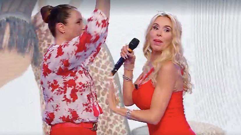 Queen Valery irrompe a Estate in Diretta e fa ballare pure Roberta Capua preview
