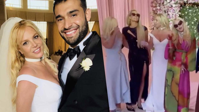 Britney si è sposata e canta Vogue insieme a Madonna, Donatella, Paris e Selena preview