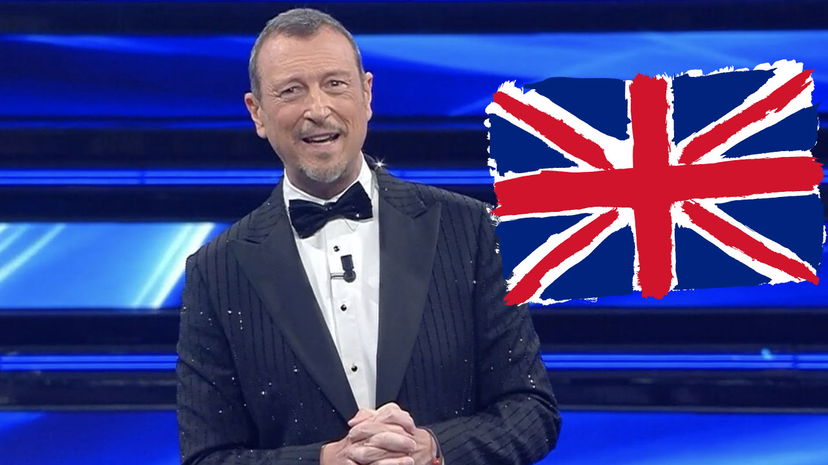 Amadeus vola in Inghilterra per dei personaggi da inserire a Sanremo 2023 preview