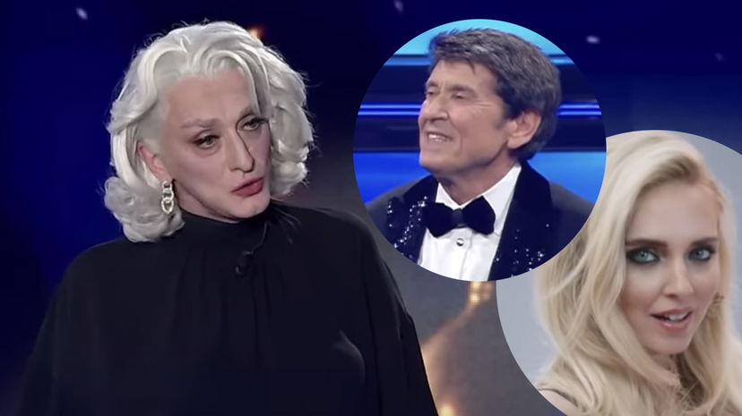 Drusilla Foer su Chiara Ferragni e Gianni Morandi a Sanremo 2023 preview