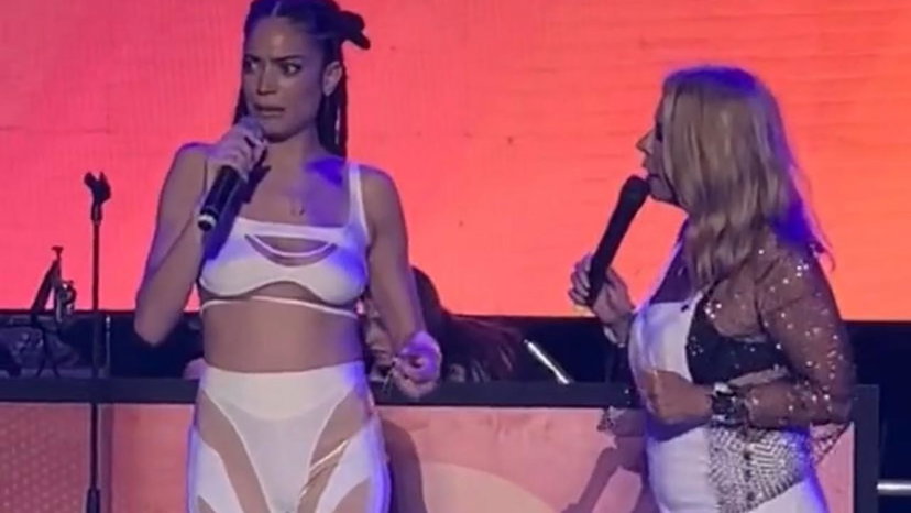 Elodie e Anna Pettinelli: battibecco durante le prove, il video completo preview