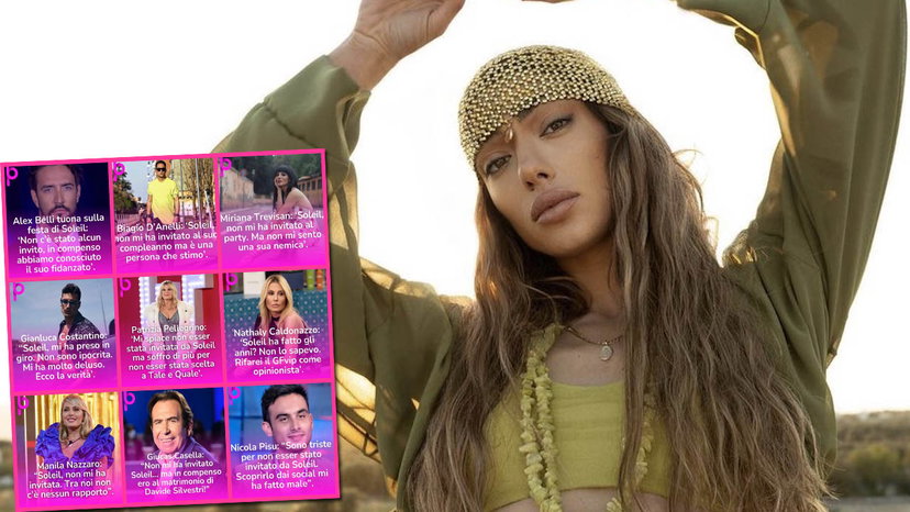 Soleil rompe il silenzio in merito ai mancati inviti agli ex vipponi per la sua festa di compleanno preview