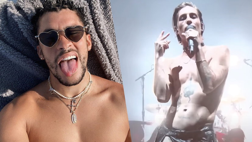 Bad Bunny bacia un uomo agli MTV VMA e Damiano mostra il ‘ciapet’ preview