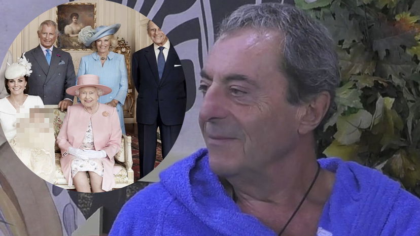 Attilio Romita la spara grossa sui reali inglesi e la regia del GF lo censura preview