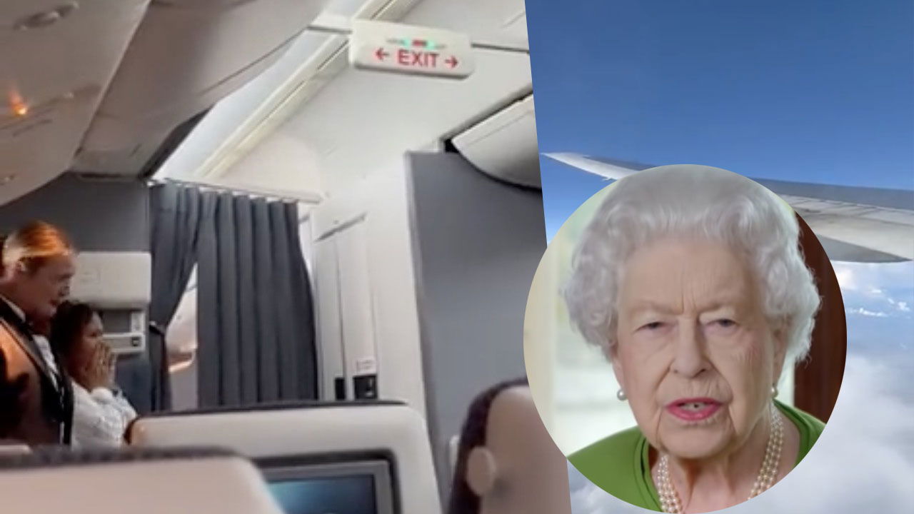 Pilota della British Airways annuncia morte della Regina Elisabetta