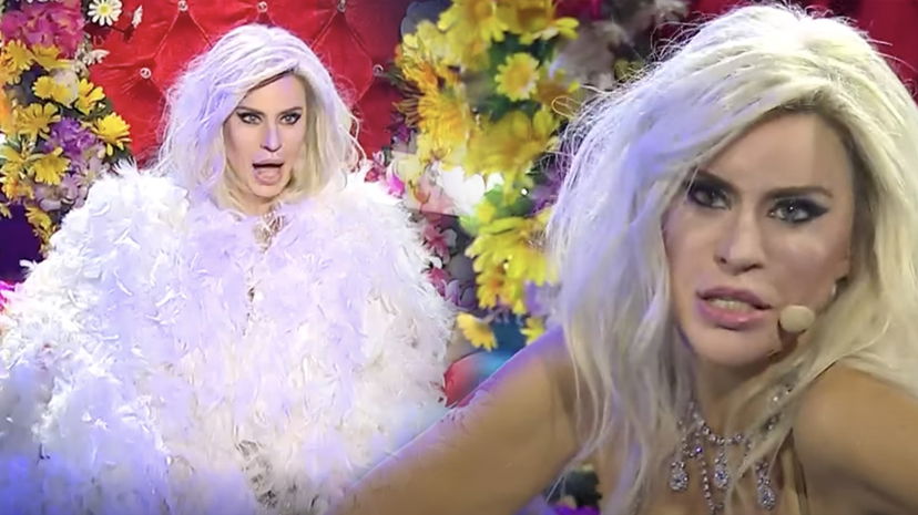 Alessandra Mussolini imita Lady Gaga a Tale e Quale preview