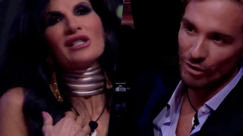 Alberto De Pisis e Pamela Prati si scontrato e lei lo imita con la R moscia preview