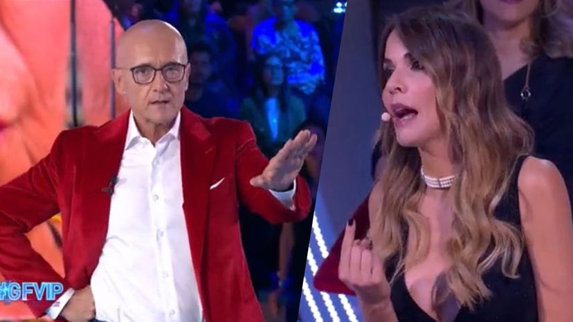 Sara Manfuso si scaglia contro Signorini e scoppia la lite in diretta: “Vai fuori dallo studio” preview