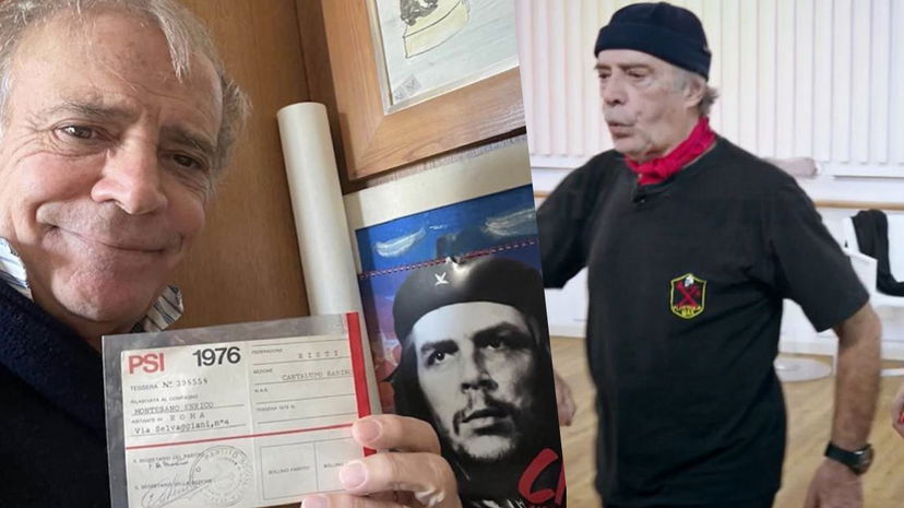 Montesano rischia la squalifica da Ballando: lui risponde per la maglia neofascista preview