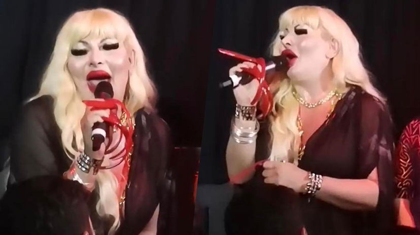 A Elenoire Ferruzzi mostrano la sua imitazione e risponde a Nehellenia preview