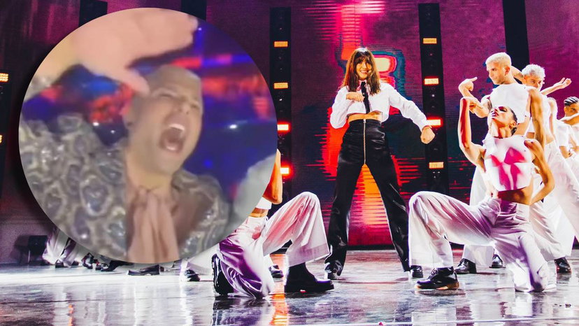 Ambra Angiolini canta T’Appartengo e la reazione di Fedez è da vedere preview