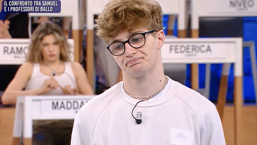 Amici 22, Samuel Antinelli ha una crisi e intervengono i professori preview