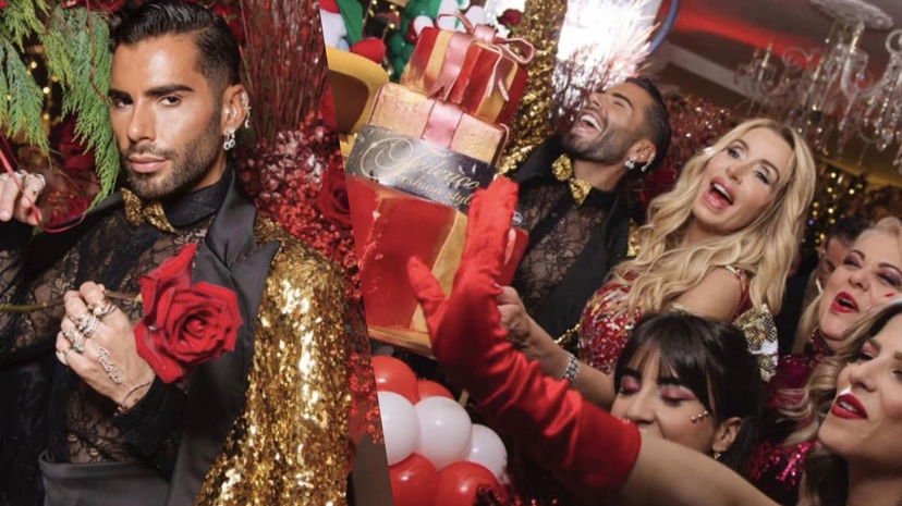 Federico Fashion Style: blitz dei vigili alla sua festa con Valeria Marini preview