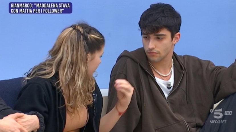 Gianmarco attacca Maddalena: “Stavi con Mattia per farti followers”, lei piange preview