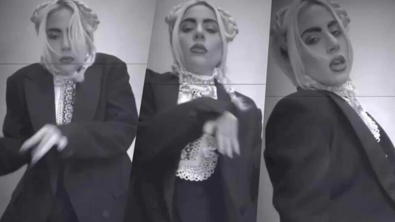 Lady Gaga ricrea il ballo di Mercoledì con Bloody Mary