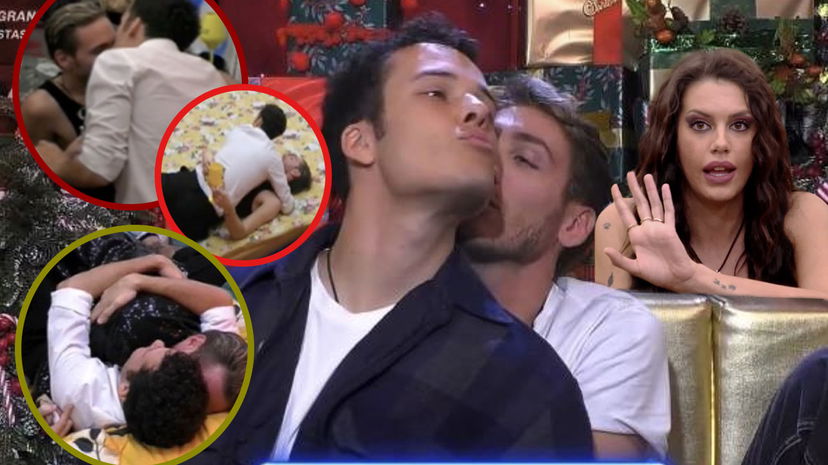 Alberto e Edoardo si baciano e Donnamaria ne vuole di più, Antonella compone una poesia preview