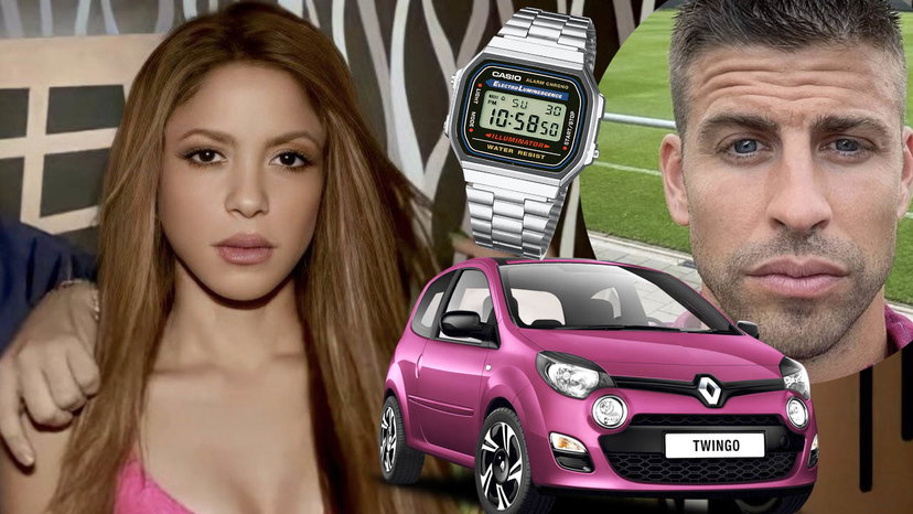 Casio prende posizione tra Shakira e Piqué e lui compra una Twingo preview