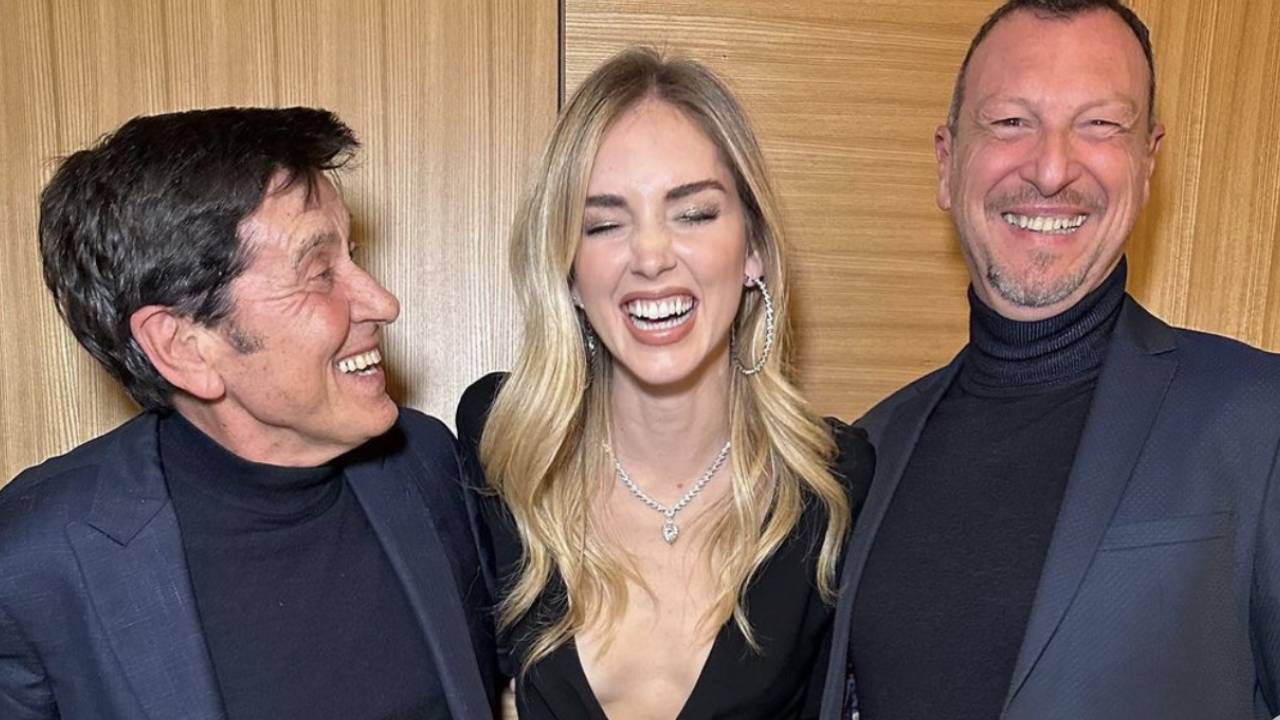 Chiara Ferragni Sanremo 2023