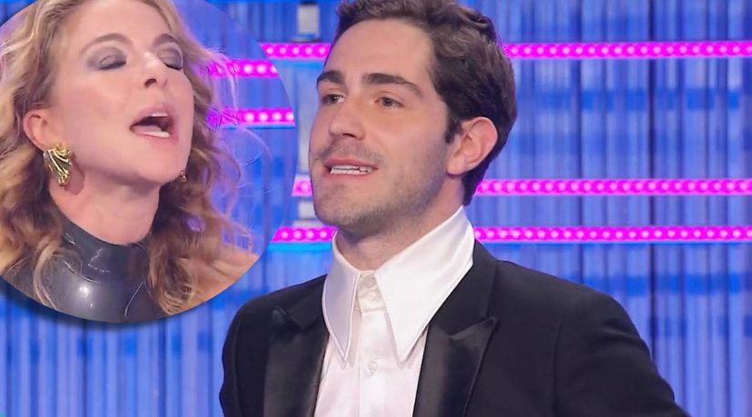 Claudia Gerini e Tommaso Zorzi, lo scontro a Boomerissima non è stato tagliato in fase di montaggio preview