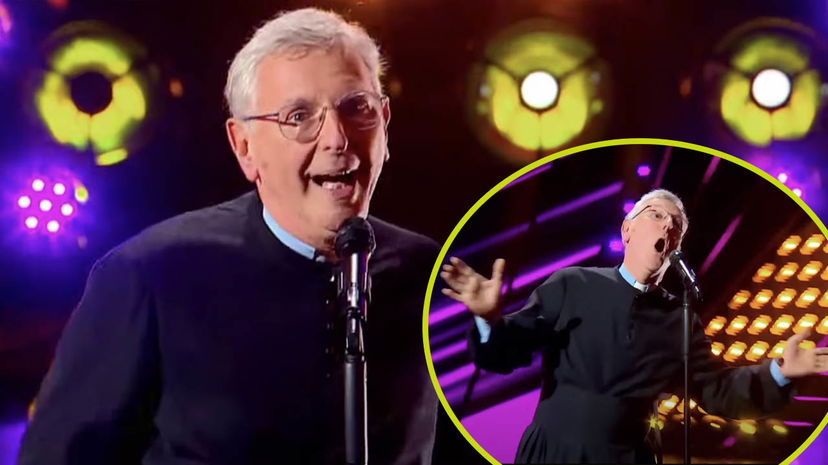 Don Bruno a The Voice Senior, il prete e la reazione dei giudici preview