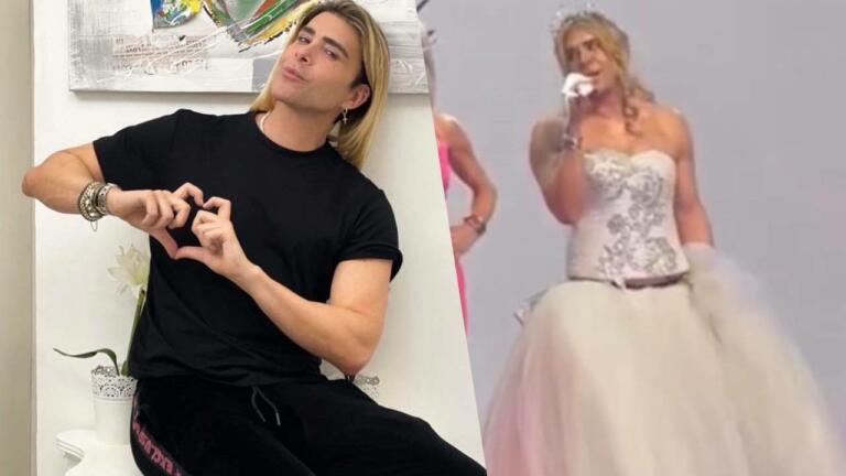 Giacomo Urtis Sfila Vestito Da Sposa Dedicato Agli Uomini Sposati 