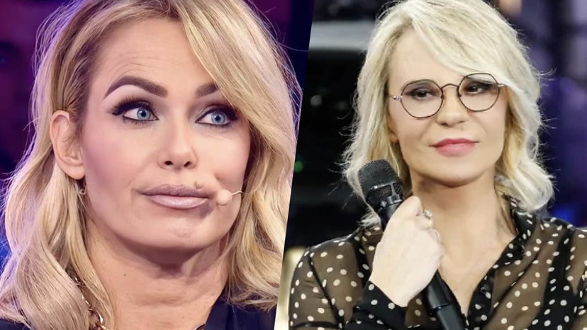 “Hai rubato il mio look!”, Maria De Filippi e Sonia Bruganelli vestite uguali preview