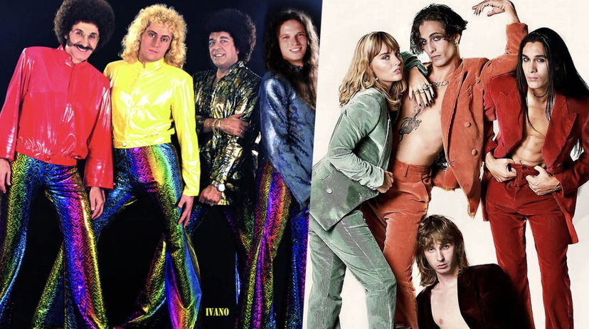 Cugini di Campagna si confrontano al telefono con Damiano dei Maneskin preview